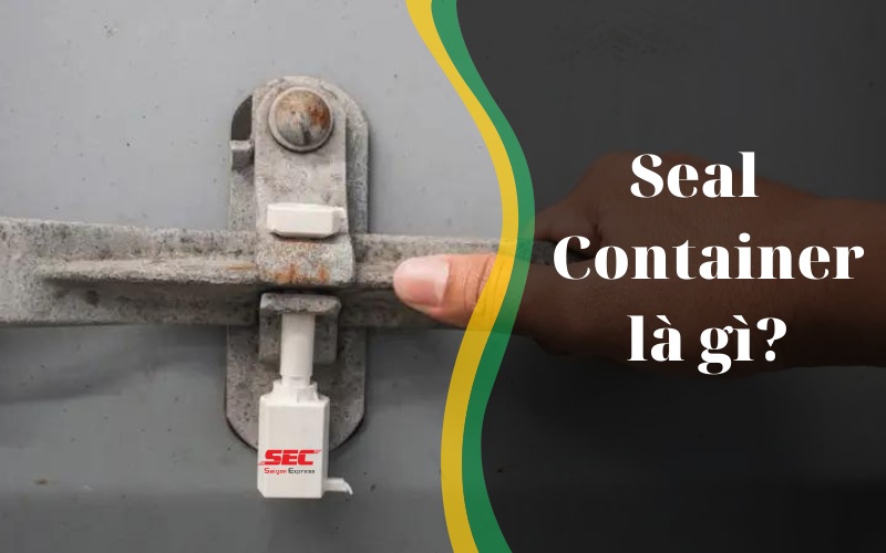 Seal container là gì? Cấu tạo, chức năng và các loại Seal